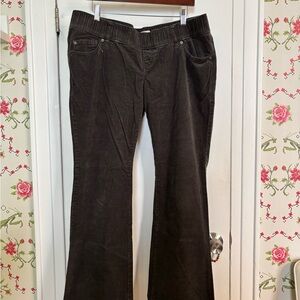 Old Navy Gray Corduroy maternity Pants